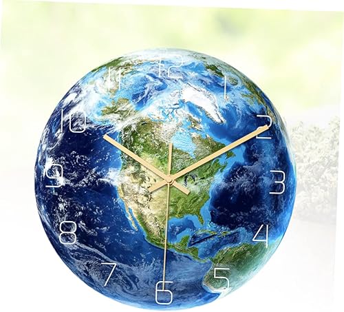 Miniatura 6 de ARTIBETTER 3pcs Giant Wall Clock Decorative Wall Clocks Big Wall Clock Luminous Wall Clock Wall Clock with Night Light Non Fancy Clock Digital