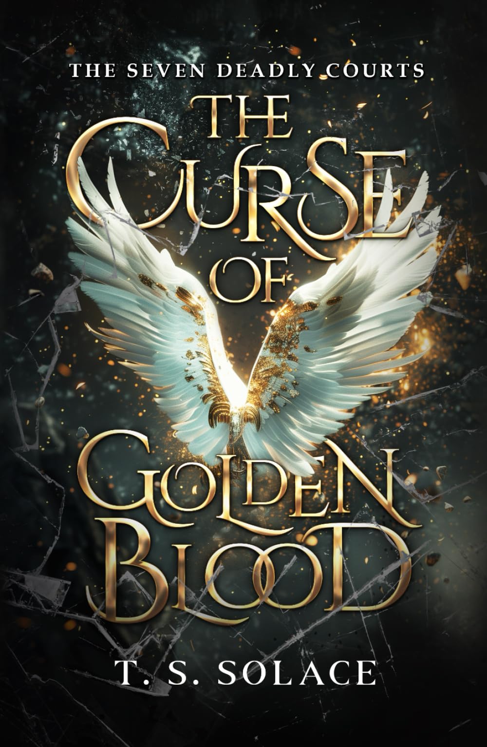 The Curse of Golden Blood: A Spicy Enemies-to-Lovers Fae Fantasy Romance (The Seven Deadly Courts)