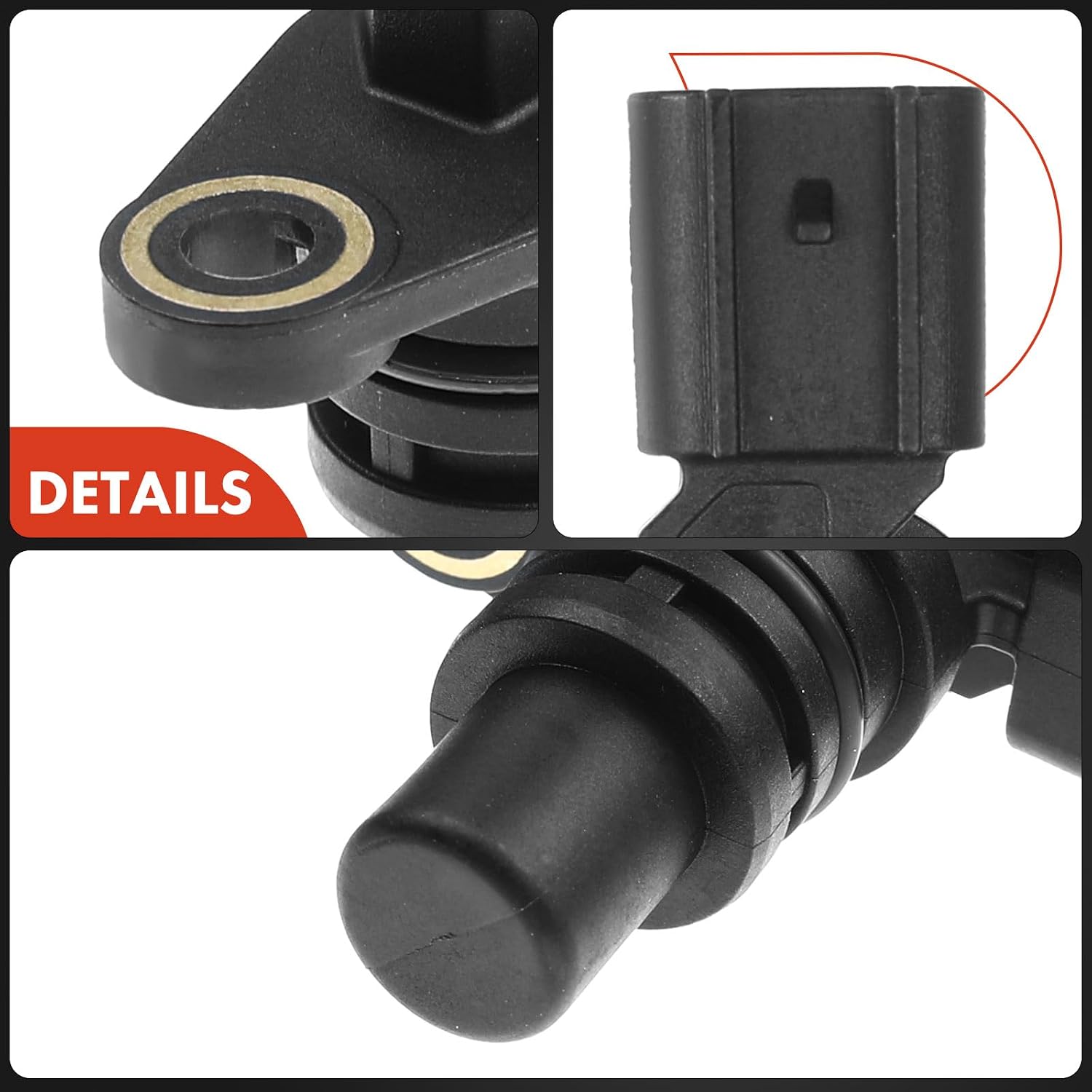 A-Premium Camshaft Position Sensor Compatible with Ford & Lincoln & Mercury | for Escape 2009-2018 Focus Fusion Transit Connect C-Max & MKZ & Mariner Milan, Replace# 6M8Z6B288B, 6M8Z6B288C