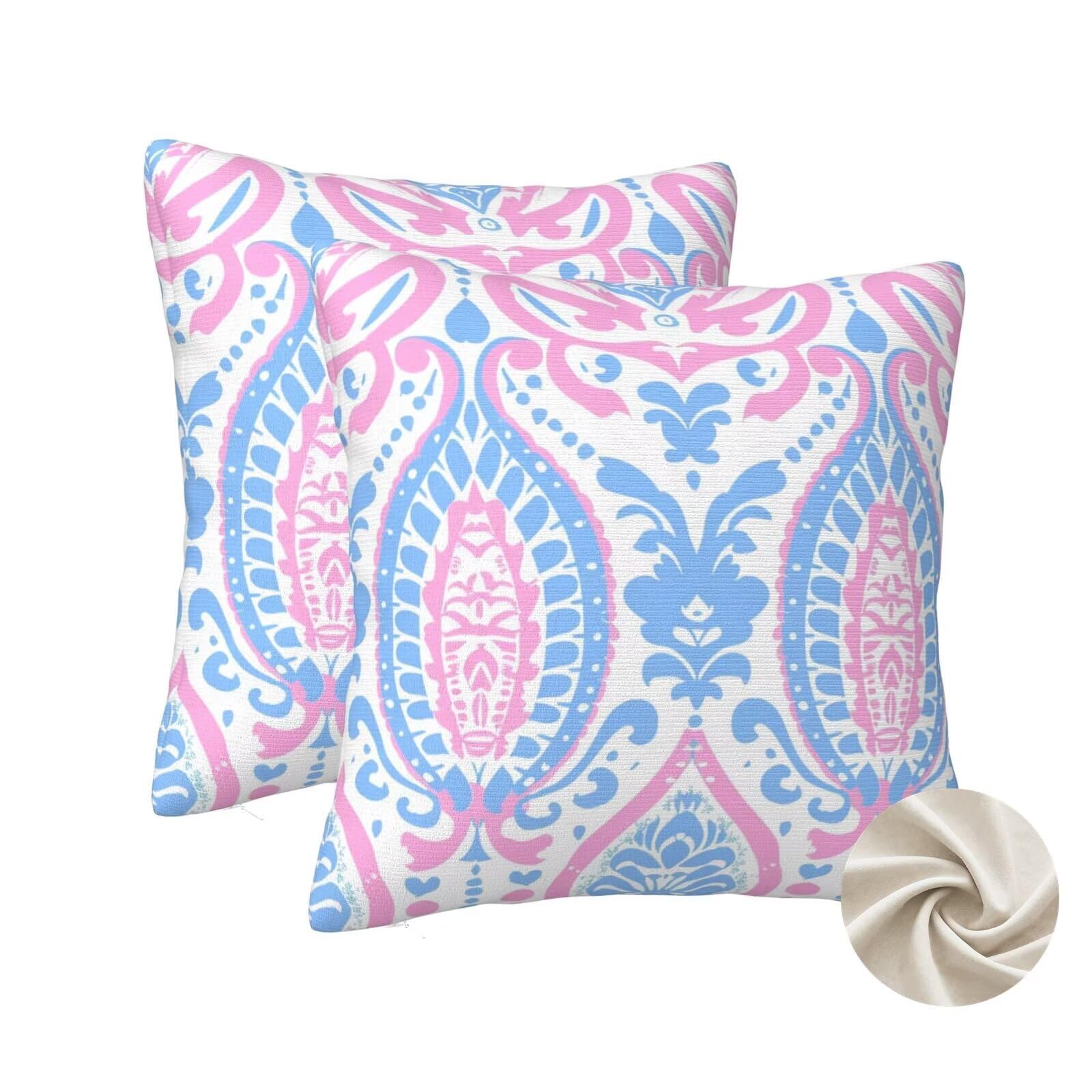 Douce housse de coussin 60x60 déco nordique haut de gamme pour lit et canapé