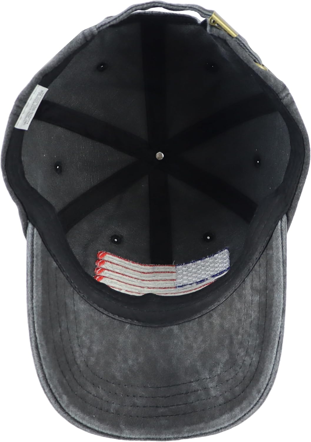 American Golf USA Flag Hat for Men Women, Vintage Adjustable Cotton Golfing Baseball Cap - Image 6