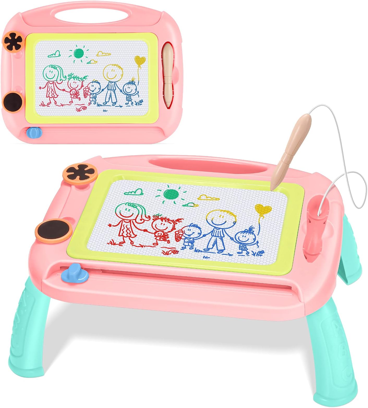 EUCOCOToys for 1 2 3 Year Old Girls Gifts, Magnetic Drawing Board 1st Birthday Gifts for Girls Toys Age 1 2 3 Baby Educational Toy for 1 2 3 Year Old Girl Birthday Presents Toddler Learning Toy