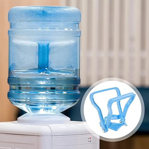 Miniatura 2 de DOITOOL 4 piezas de botella de agua con mango de botella de agua elevador de botellas de agua con asa Elevadores de cubo de agua para botella de