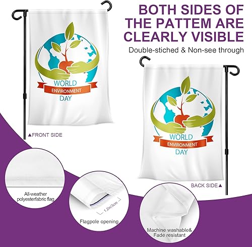 Miniatura 3 de Banderas de jardín personalizadas, banderas de jardín personalizadas, banderas de jardín personalizadas, imprimen tu propia decoración de patio,