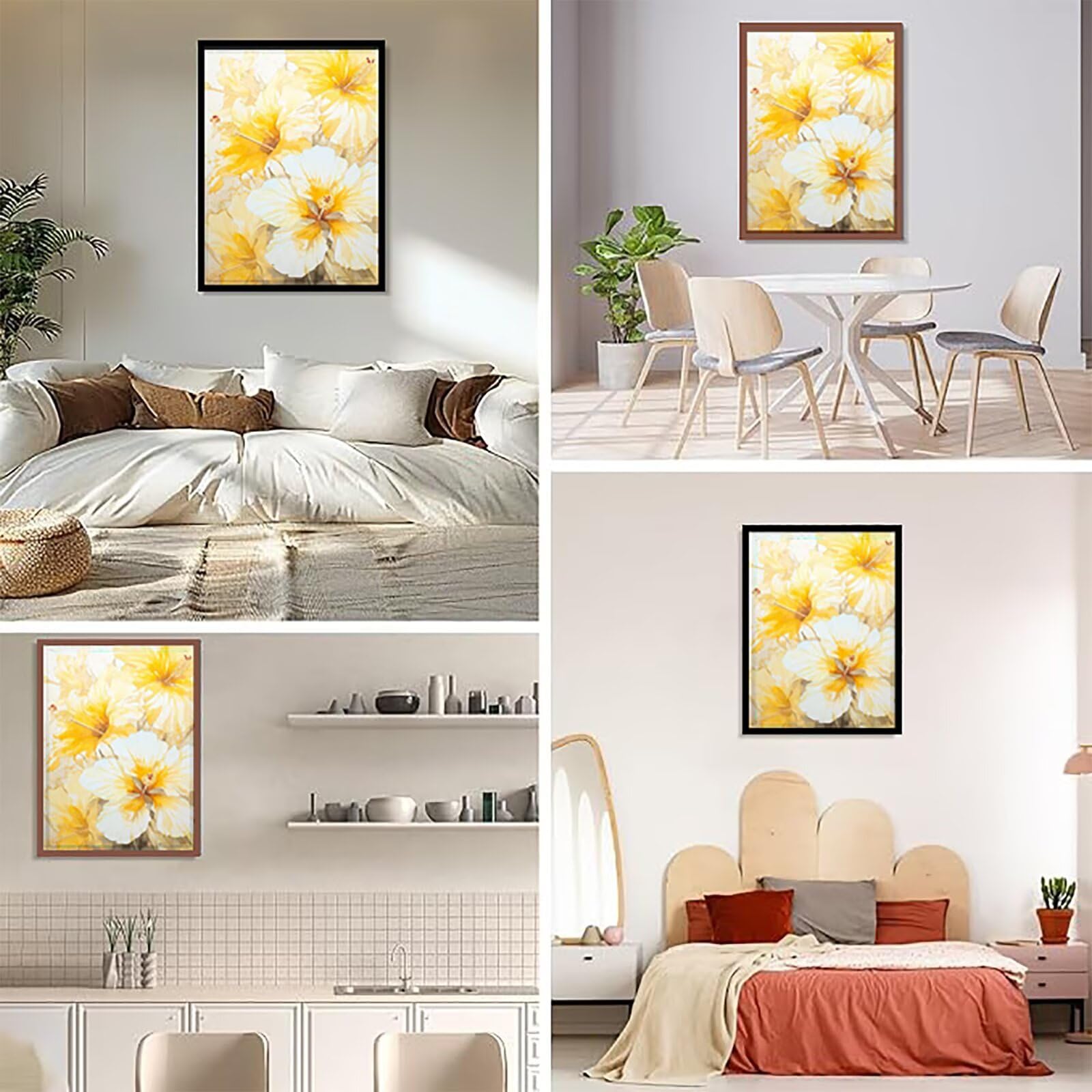 Diamentowe zestawy artystyczne, dla dorosłych, jasny zestaw do malowania diamentami 5D, 61 x 81 cm, kwiaty, okrągłe, pełne wiercenie, haft krzyżykowy, kryształ, rękodzieło, dla dzieci, dorosłych