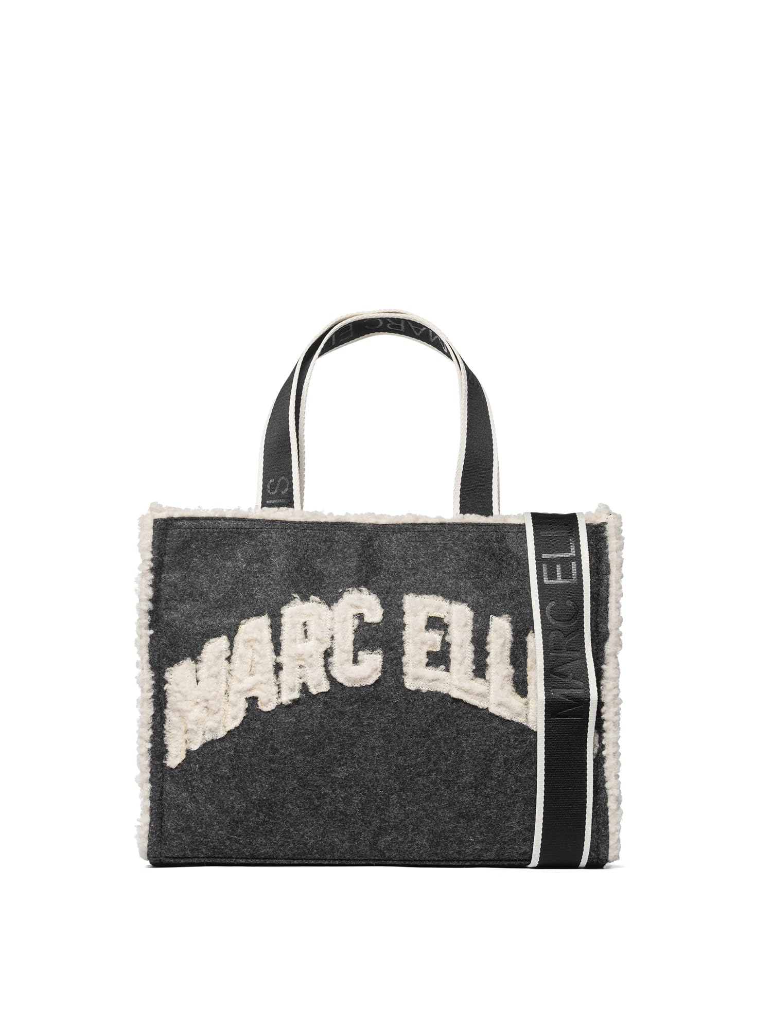 Marc Ellis Bolso de Hombro Mujer Novara Prime - Poliéster Gris Oscuro