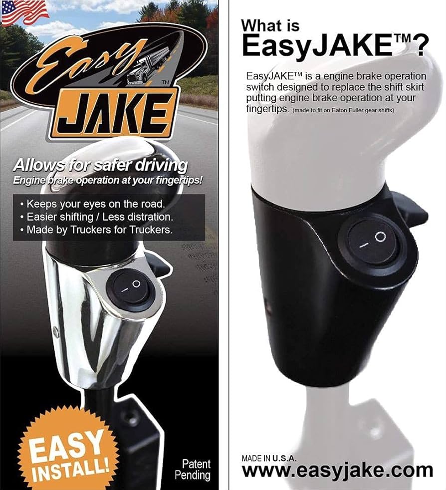EasyJake Black Shift Knob Skirt With LED Blue Switch