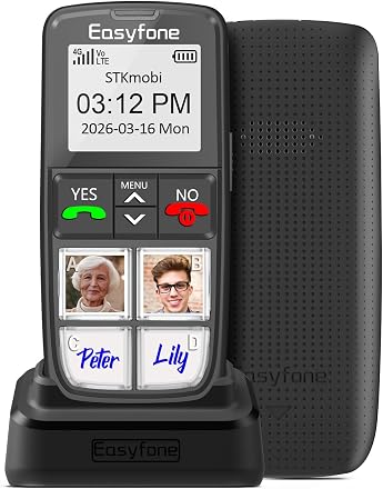 Easyfone Prime-T6 Picture Button Cell Phone