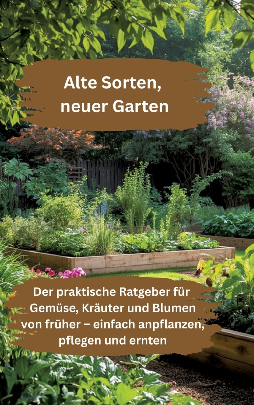 Alte Sorten, neuer Garten: Der praktische Ratgeber für Gemüse, Kräuter und Blumen von früher - einfach anpflanzen, pflegen und ernten
