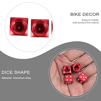 Amazon | VORCOOL エアバルブキャップ 車 アルミ合金 赤い