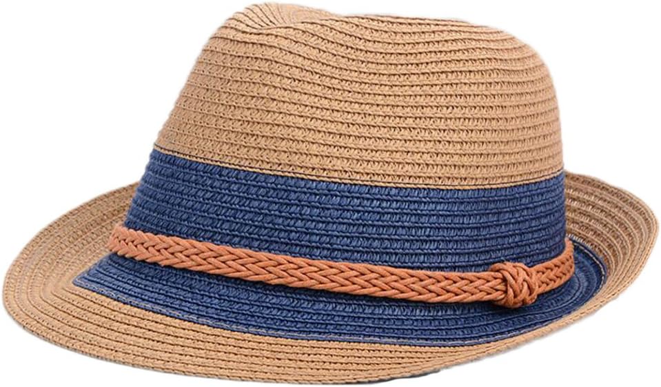 East Majik Straw Homburg Hat Fedora Hat 