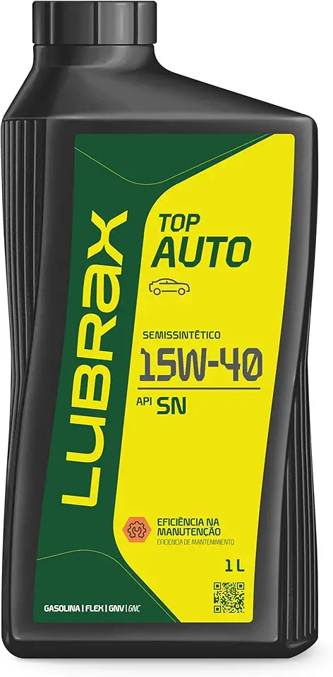 Óleo 15w40 Tecno Semissintético Lubrax Lubrificante Premium Br030 de 1 litro