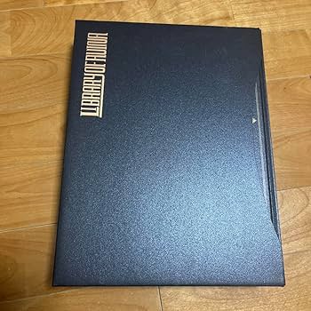 ライブラリーオブルイナ　アートブック　ビーニルフィルム付き ライブラリーオブルイナ アートブック ビーニルフィルム付き