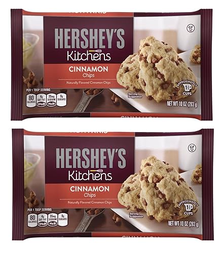 Hershey - Chips de canela para hornear, bolsas de 10 onzas, paquete de 2, ideales para hornear y aperitivos, perfectas para regalar una bolsa y usar disponible en Yaxa Peru
