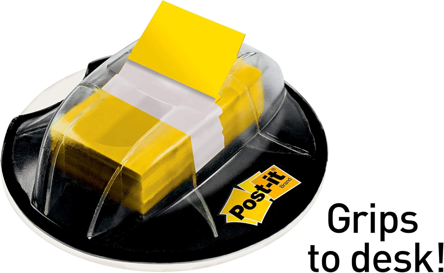 Post-it Flags, 200/High Volume Desk Grip Dispenser,1 in Wide, Yellow (680-HVYW) : Tape Flags : Office Products