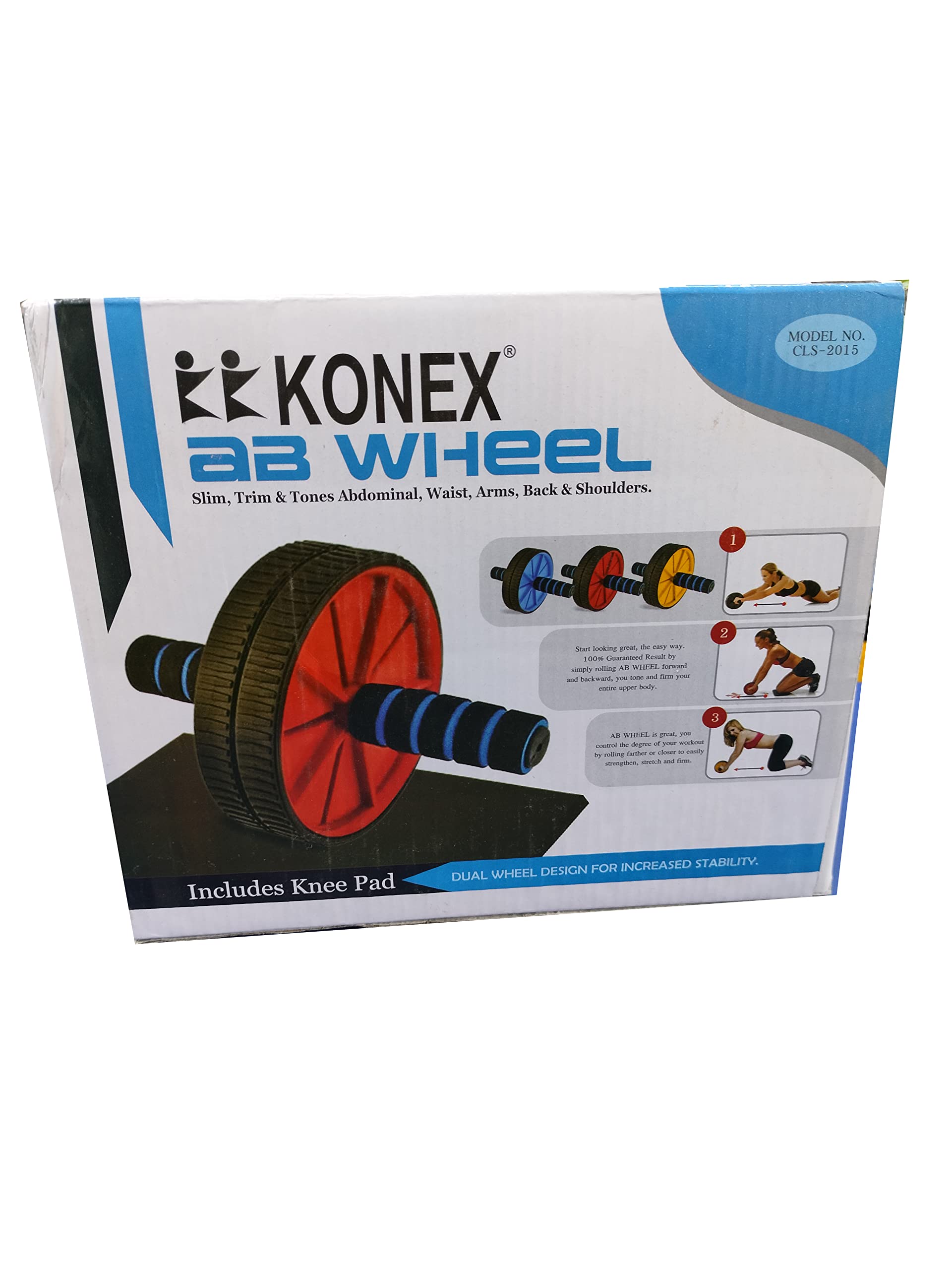 SportsHouse Ab wheel Ab ROLLER EXERCISER FOR ABDOMINAL EXERCISE TRAINING Ab Exerciser-image-37
