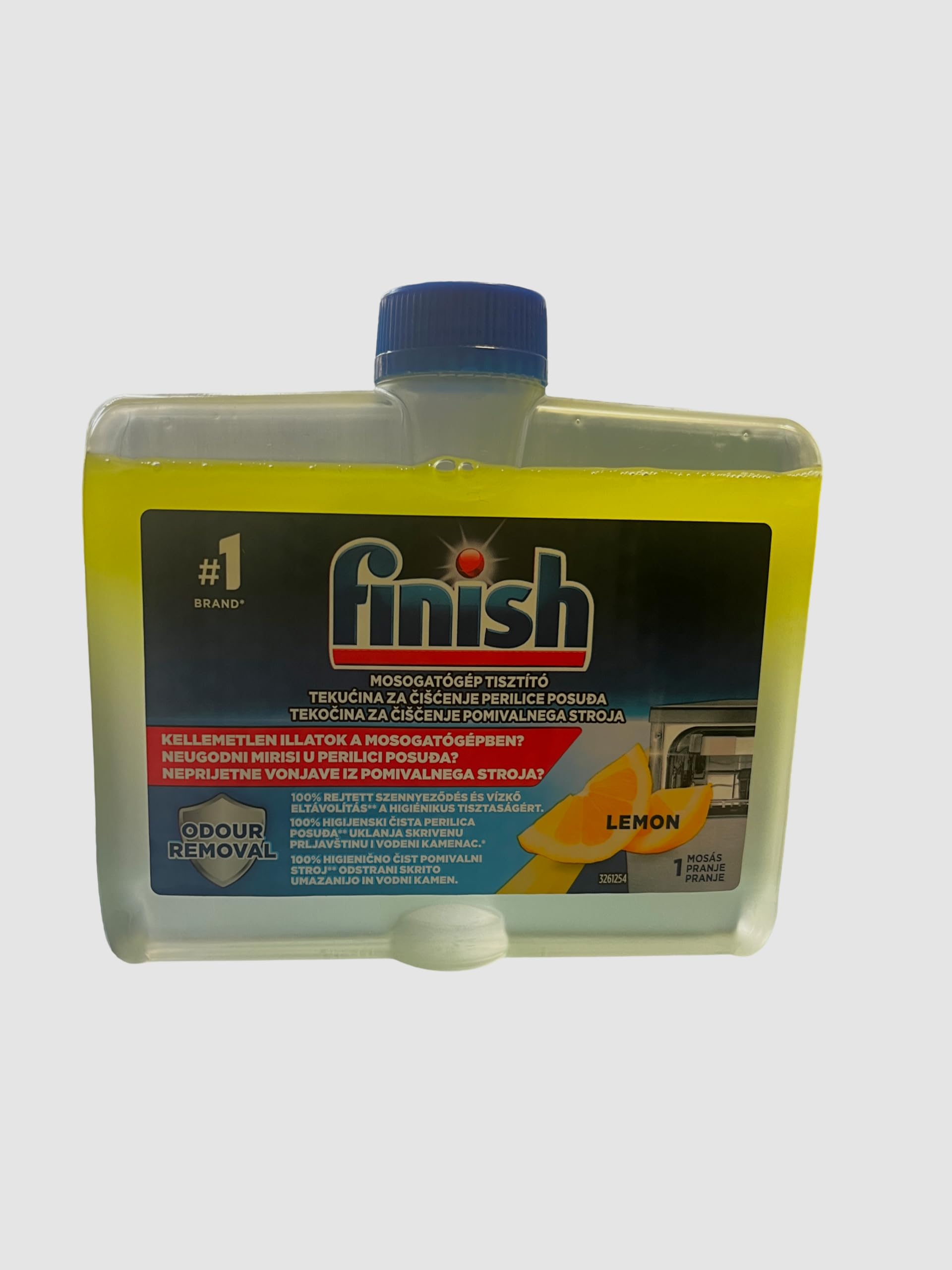 250 ml Dishwasher Cleaner Lemon, pack of 1.