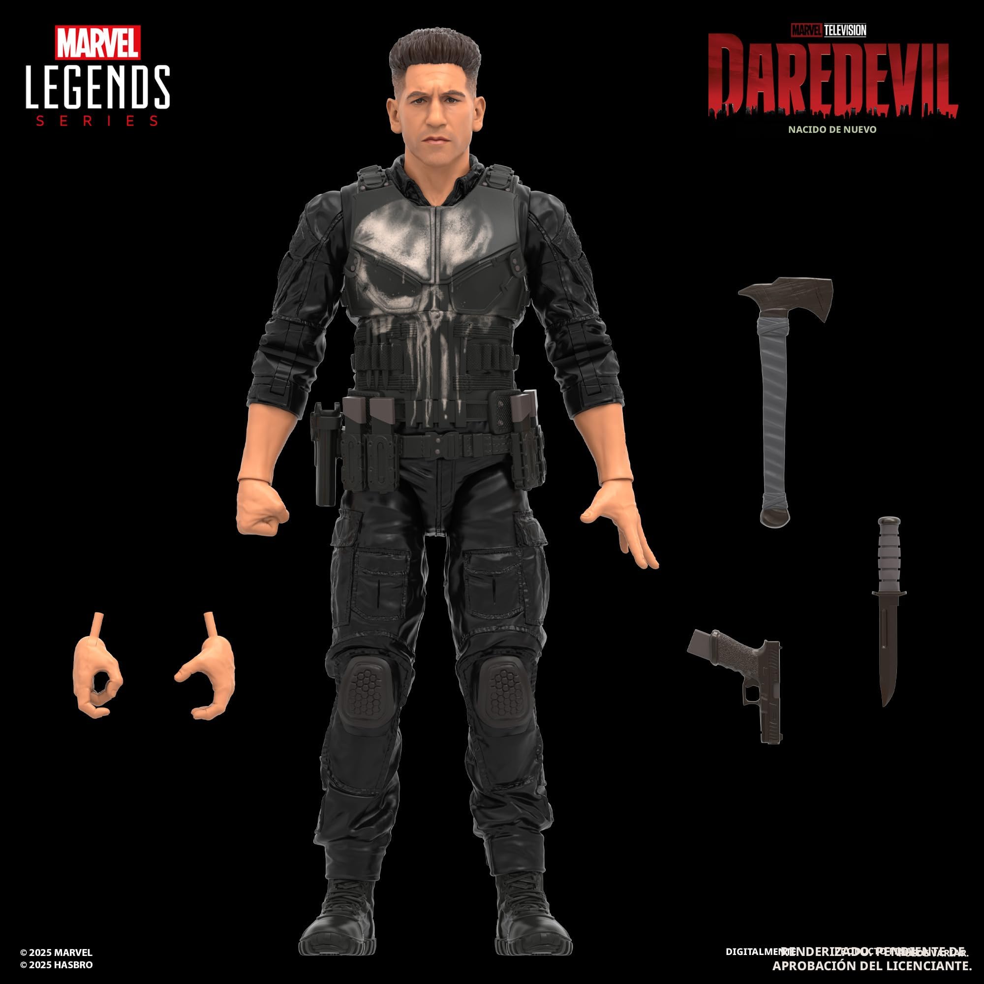 Amazon.com: Marvel Legends Series Daredevil: Born Again Punisher