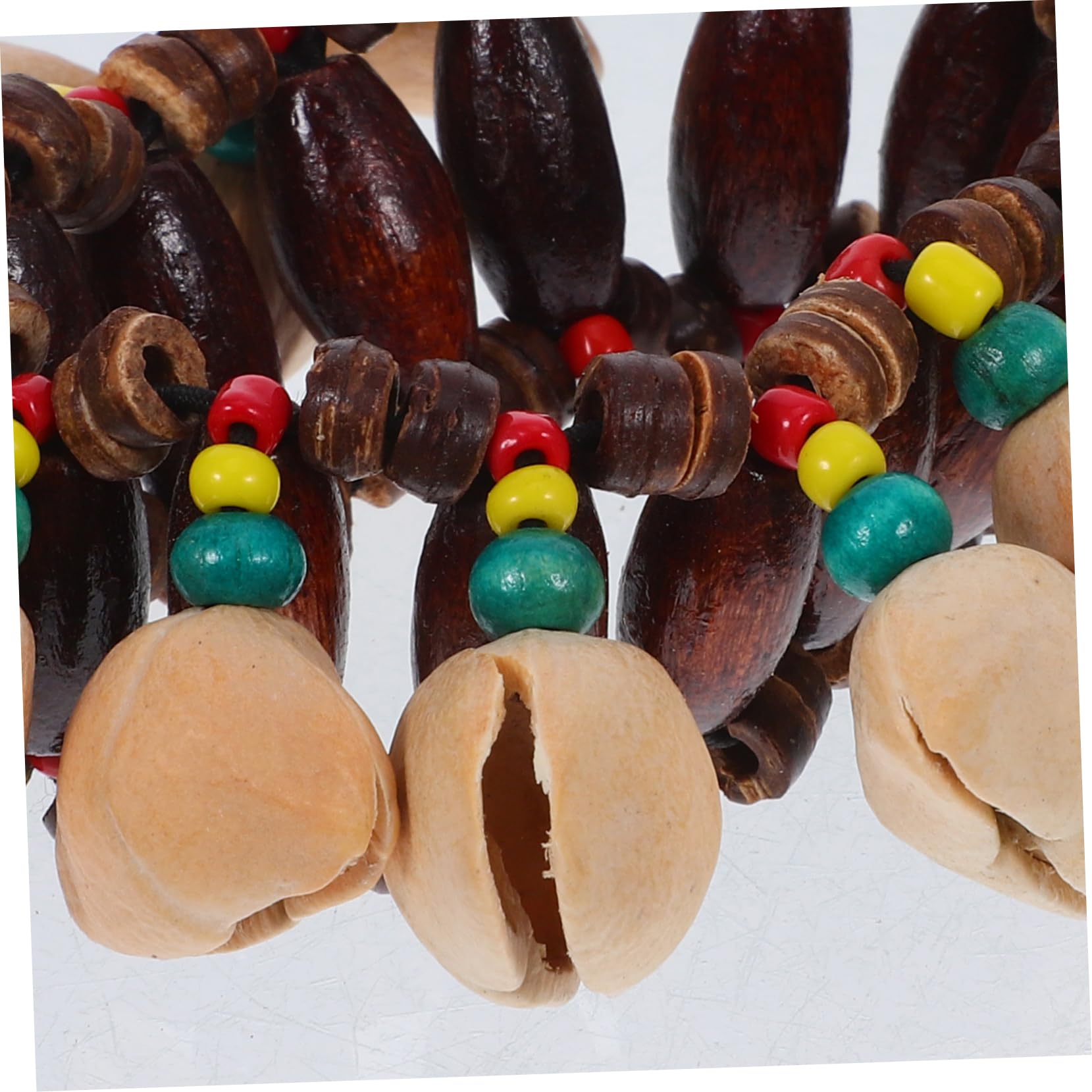 SHERCHPRY 4 pezzi Bracciale Sonagli Strumento Percussione Leggero Design e Indossare per