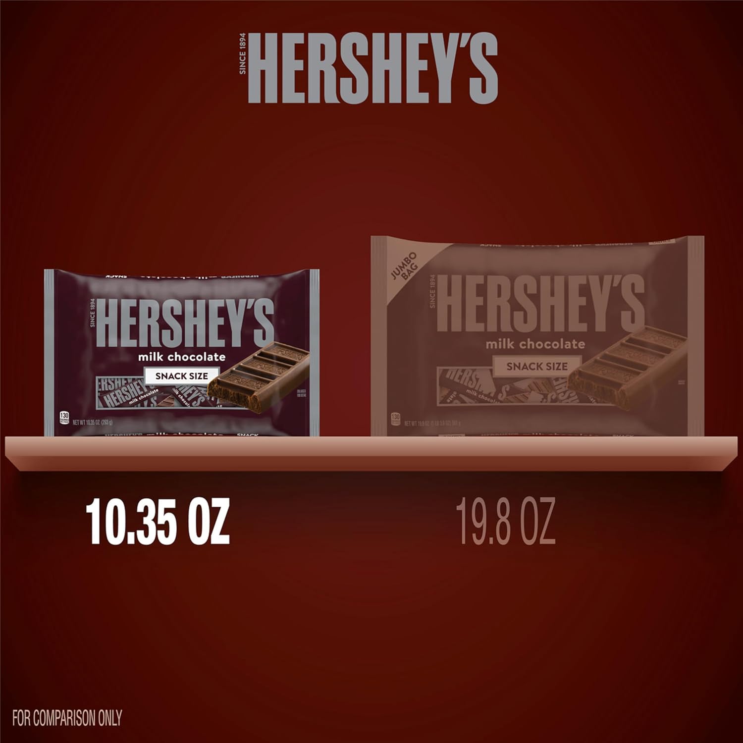 Milk Chocolate Sna Size, Candy Bag