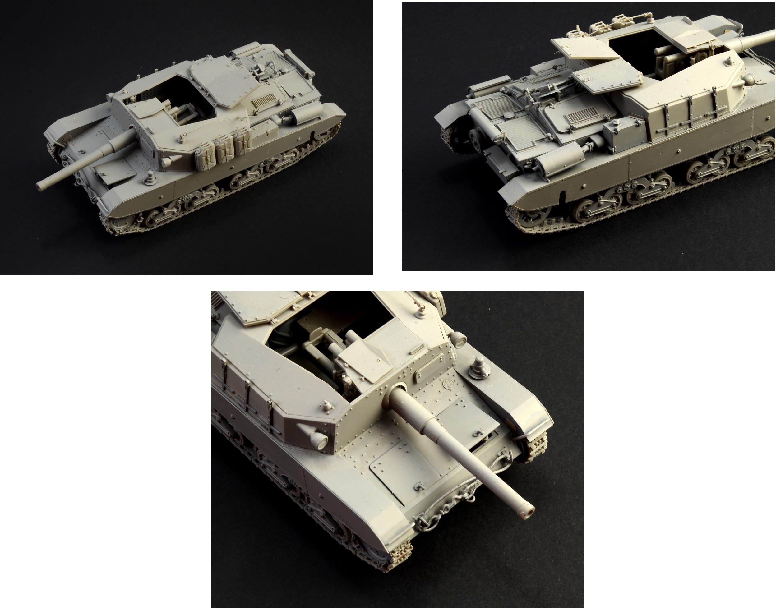 レア☺】クリールモデル 1/35 M43 105/25 bassotto 注文 Italeri 1/35