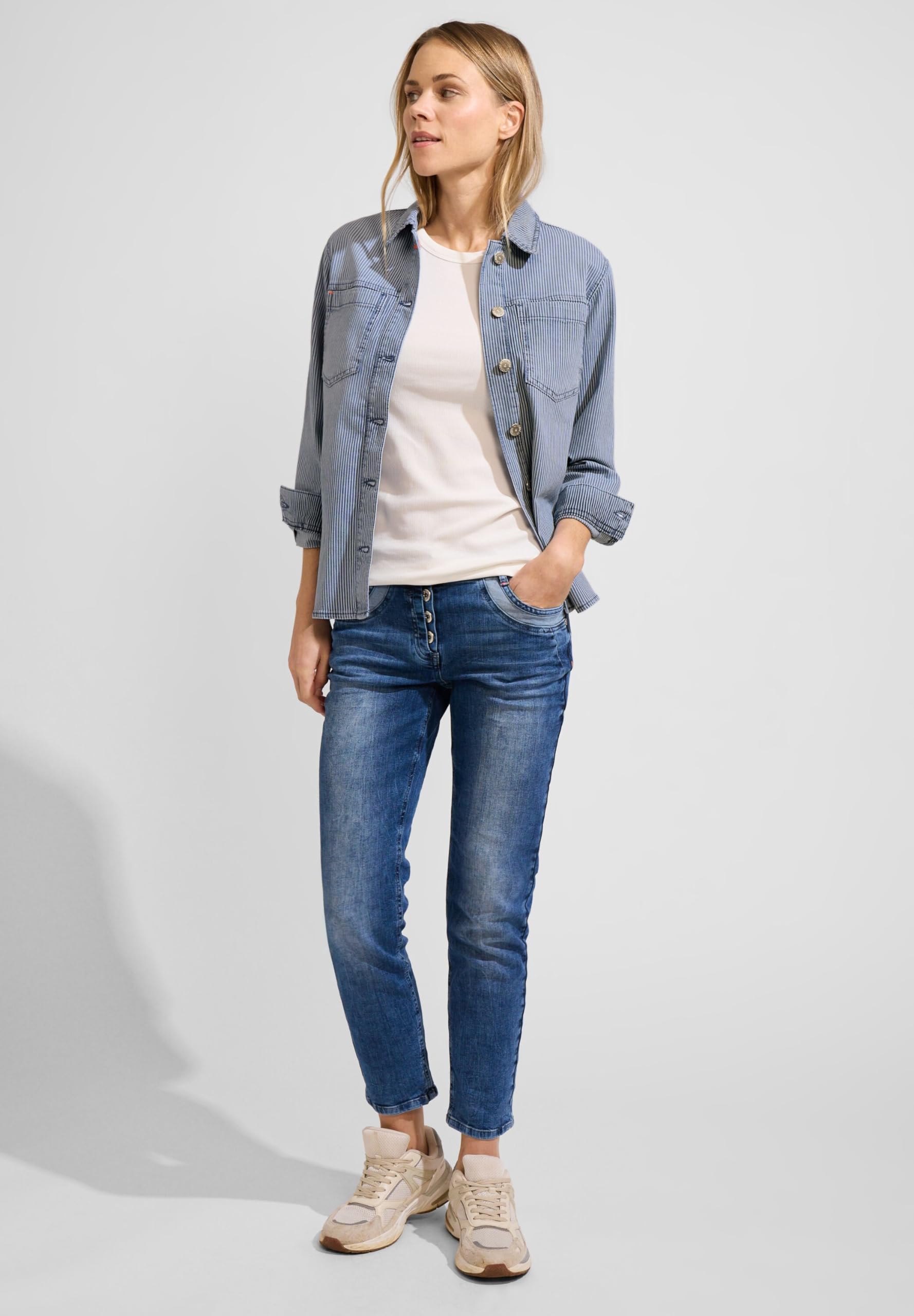 Cecil Damen Jeans Overshirt