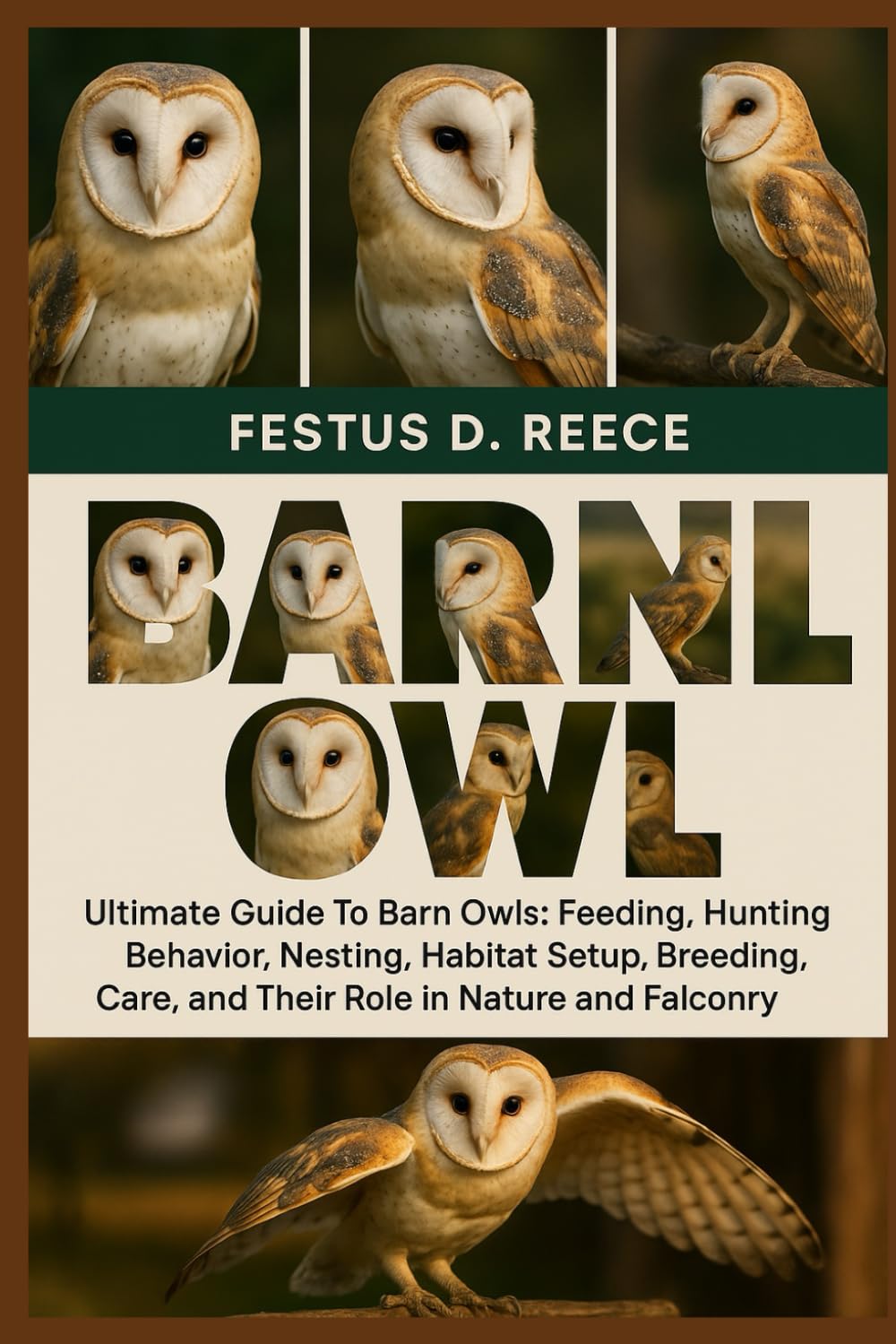 BARN OWL: Ultimate Guide To Barn Owls Feeding, Hunting Behavior, Nesting, Habitat Setup, Breeding, Care, and Their Role in Nature and Falconry