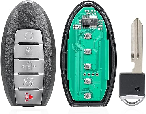 Miniatura 3 de Control remoto de entrada sin llave inteligente compatible con Nissan Altima 2013-2015 2015 Maxima IC 7812D-S180014 (KR5S180144014)