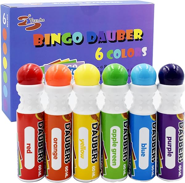 Yuanhe Bingo Daubers Dot Markers - Mixed Colors