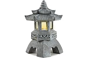 Zen Solar Pagoda Lantern, Perfect Addition to Your Japanese Garden