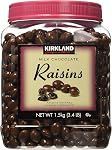 Kirkland Signature Chocolat au lait, Raisins 1.5 kilogramme