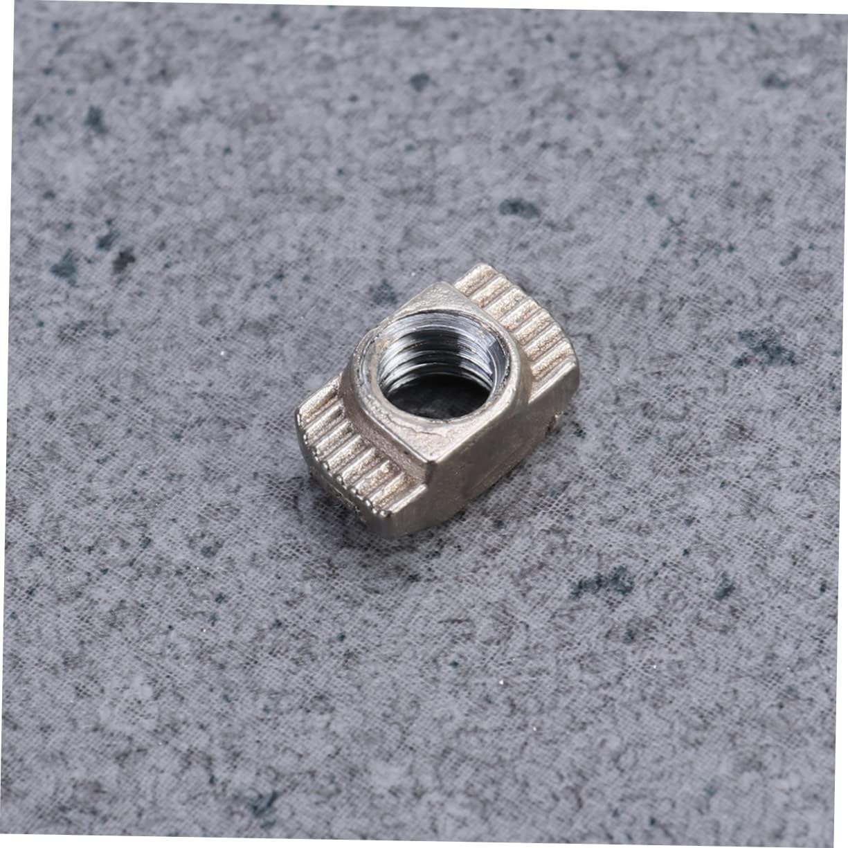 300pcs Aluminum T-Nuts Thread for European Extrusions Plated Installation for T-Slot Systems