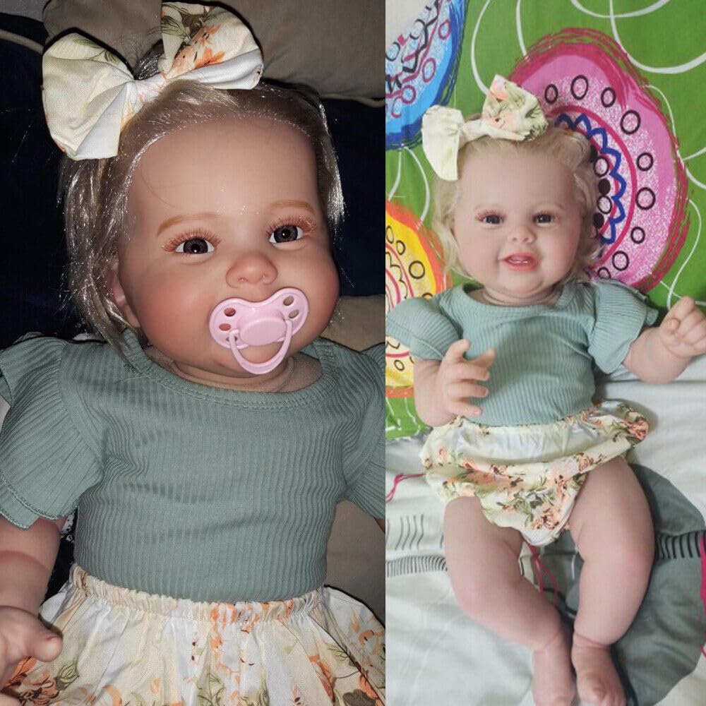 リボーンドール 笑顔の女の子☆ リボーンドール 笑顔の女の子 約60cm