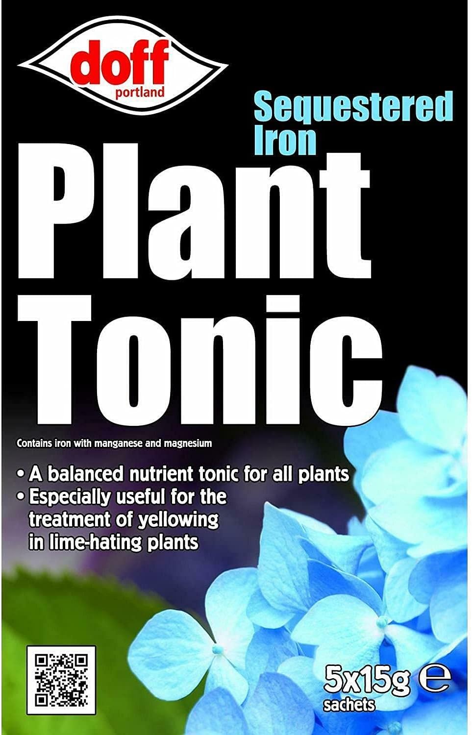 Doff Portland F-KF-005-DOF Sequestered Iron Plant Tonic, Pack of 5