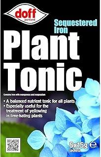 Doff Portland F-KF-005-DOF Sequestered Iron Plant Tonic, Pack of 5