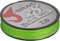 Vista 3 de Línea Trenzada Redonda Tejida de 8 Hilos Daiwa J-Braid 300M