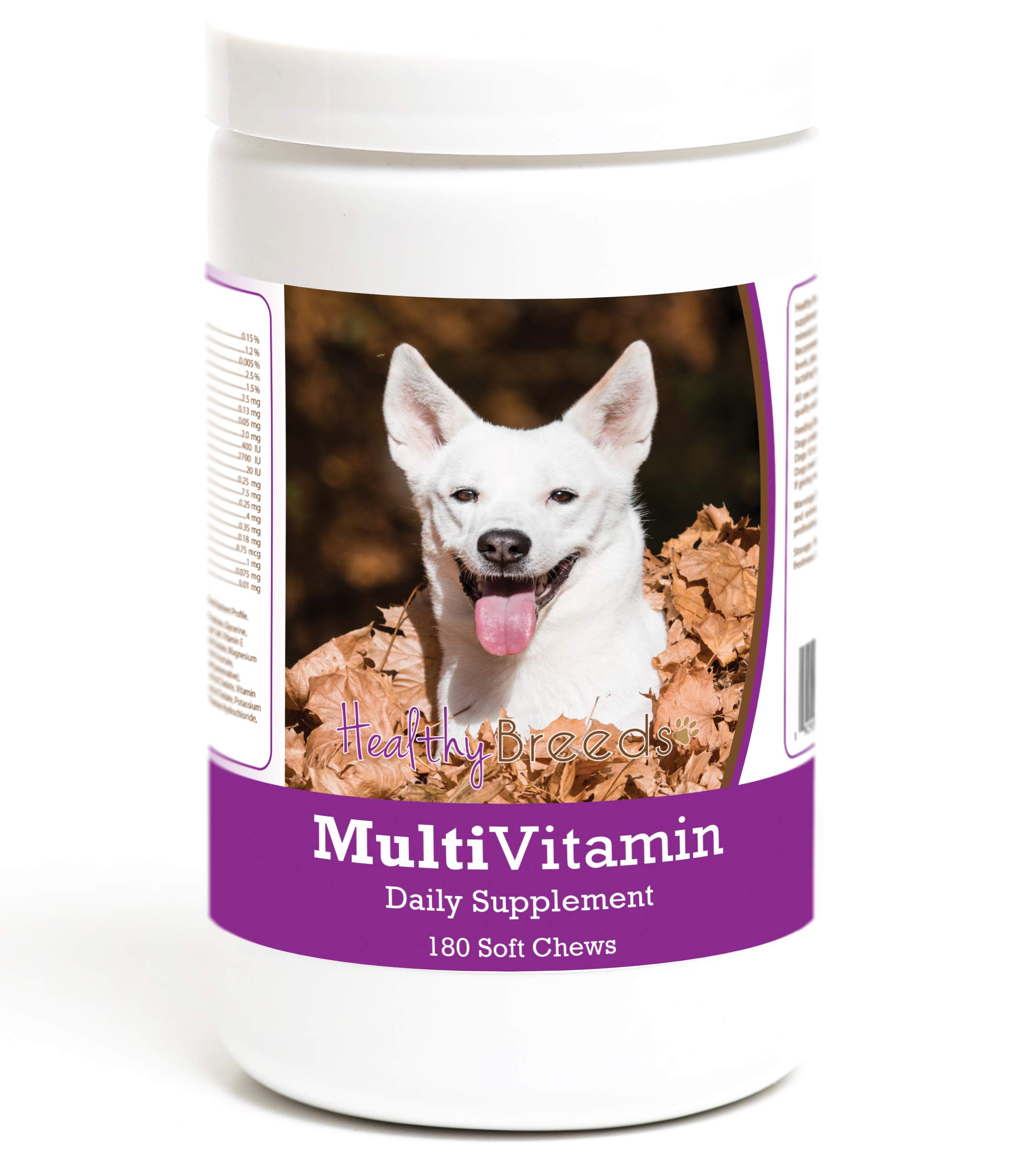 Healthy Breeds Canaan Dog Multivitamin Soft Chew for Dogs 180 Count