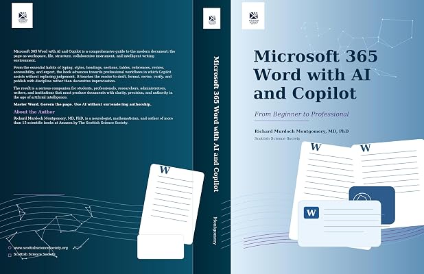 Microsoft 365 Word with A.I and Copilot: From Beginner to Expert — book cover