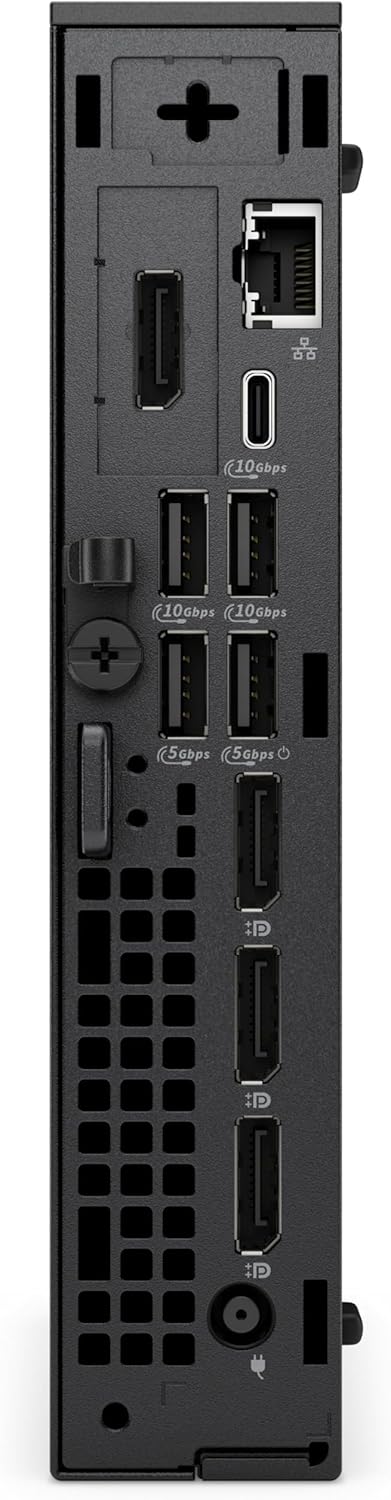 Dell Pro Micro Plus Mini PC (Next Gen OptiPlex 7000 MFF), Bussiness Desktop Computer AI PC, Intel 14-Core Ultra 5 235T (Beat i7-13700T), 32GB DDR5, 1TB SSD, WiFi 6, Bluetooth, 4X DP, Windows 11 Pro