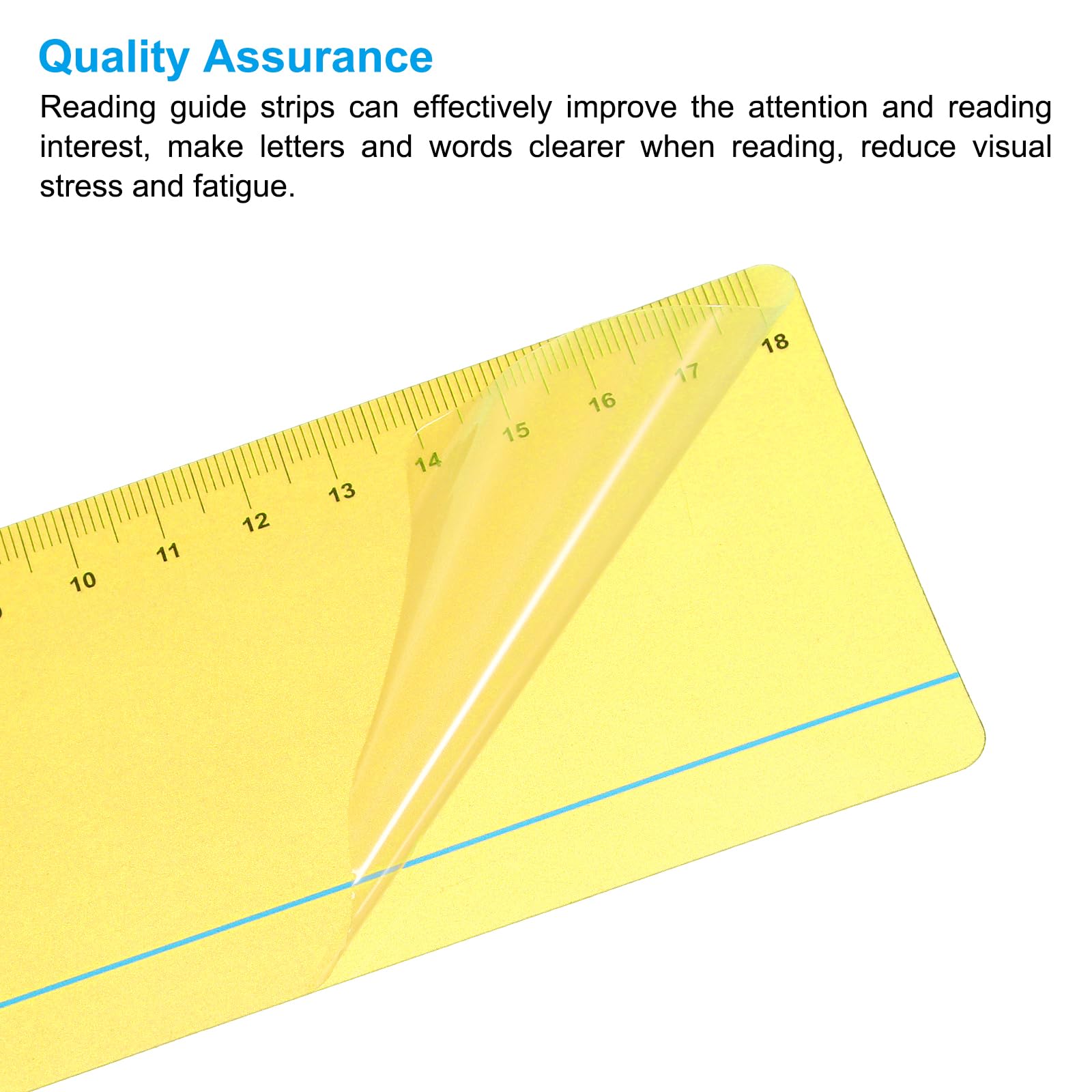 Colored Overlay Reading Trackers Houkr Guided Reading Highlight Strips ...