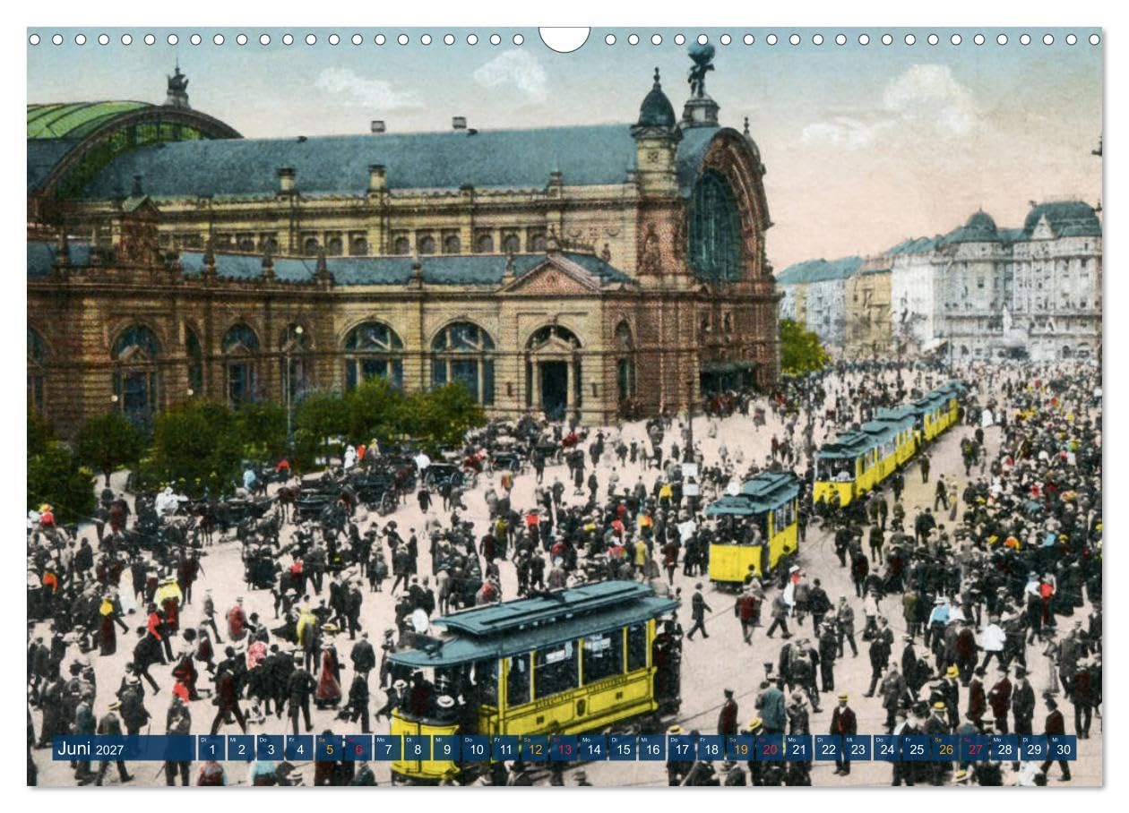CALVENDO - Des Kaisers Zeit (Wandkalender 2027 DIN A3 quer), Monatskalender: Eine Zusammenstellung reprofotografisch bearbeiteter Ansichtskarten aus dem Deutschland der Kaiserzeit
