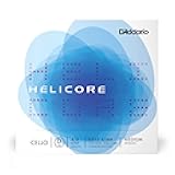 D'Addario Helicore Cello Single D String, 4/4 Scale, Medium Tension