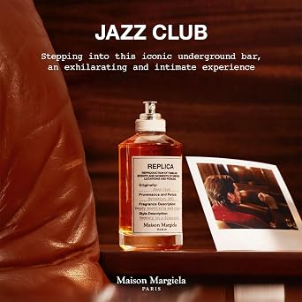 Maison Margiela - Replica - Jazz Club Eau de Toilette - Warm & Spicy Scent - With Vanilla, Rum Accord, Tobacco
