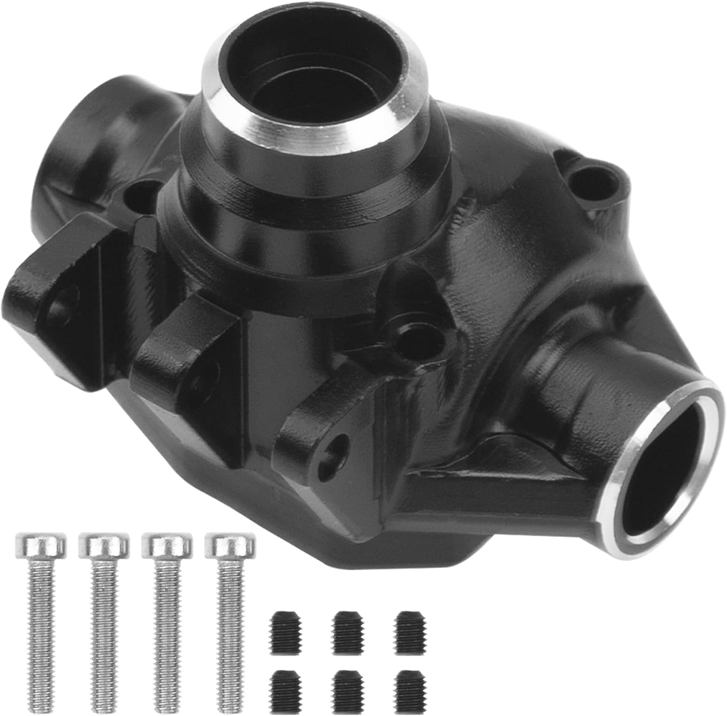 Share Goo Aluminum Alloy Front & Rear Axle Center 3rd Member Housing Compatible with Axial SCX10 PRO 1/10 RC Crawler Car