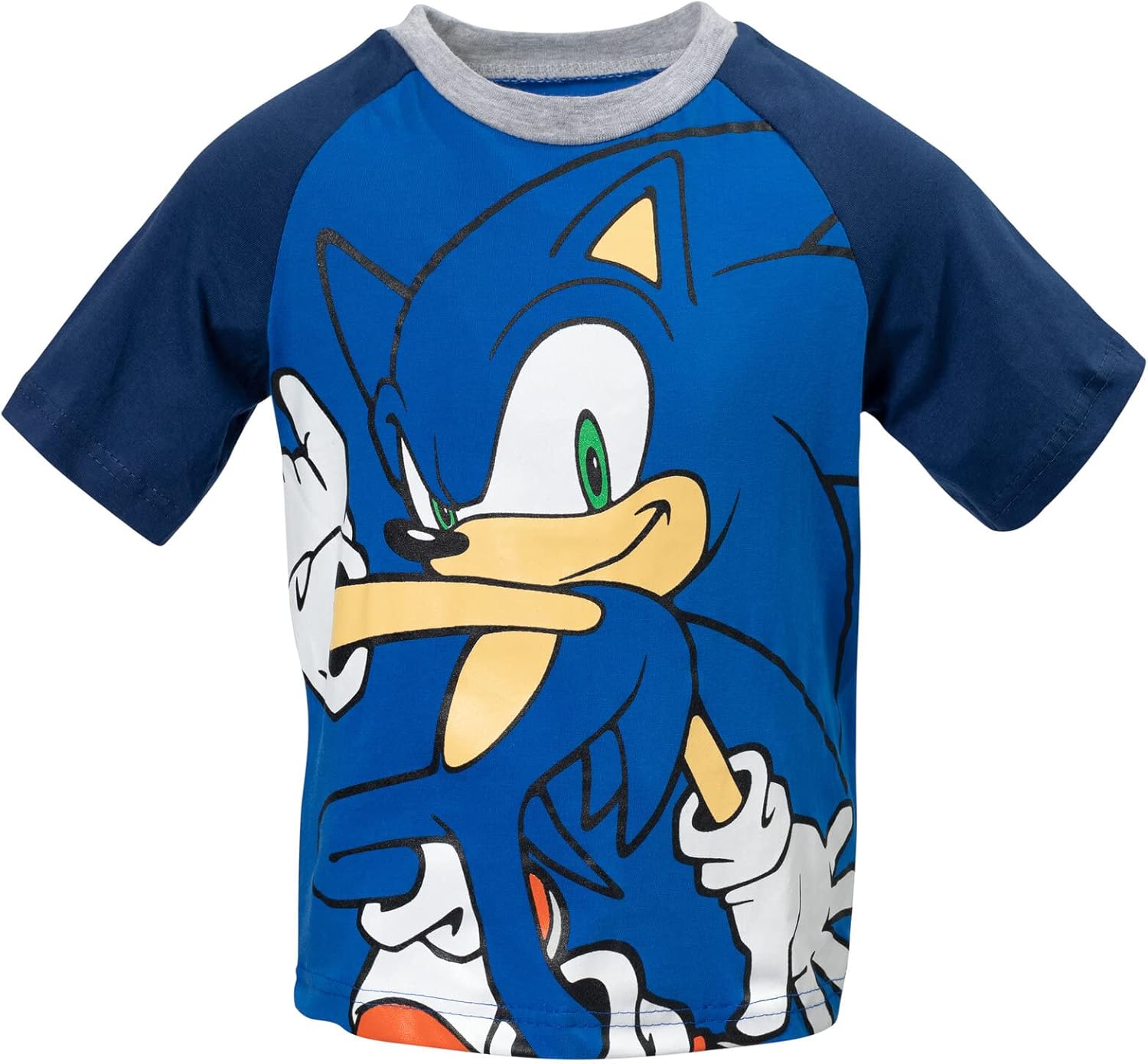 SEGA Sonic The Hedgehog Tails Knuckles Graphic T-Shirt and Shorts Set Toddler to Big Kid - Image 3