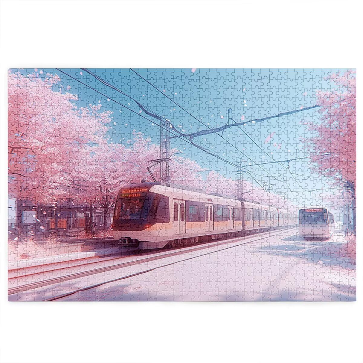 4000 puzzli dla dorosłych, japońskie puzzle dla dorosłych, 4000 sztuk, drewniane puzzle z kolorowym pudełkiem, rodzinne gry edukacyjne, prezenty dla kobiet, wystrój domu, motyw: (krajobraz), -3806