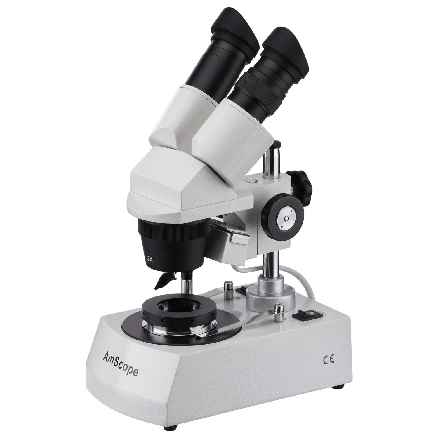 Buy AmScope SE306PYDK Binocular Stereo Microscope, WF10x and WF15x Eyepieces, 20X/30X/40X/60X