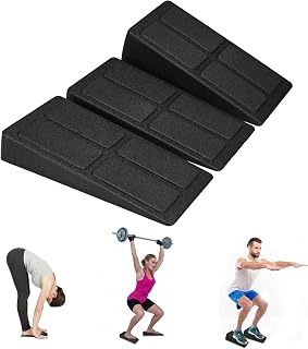 COVVY Slant Board for Calf Stretching，Calf Stretcher Leg Stretcher Squat Wedge Block for Physical Therapy Deadlift and Leg Stretching，Exercise Equipment for Home Gym