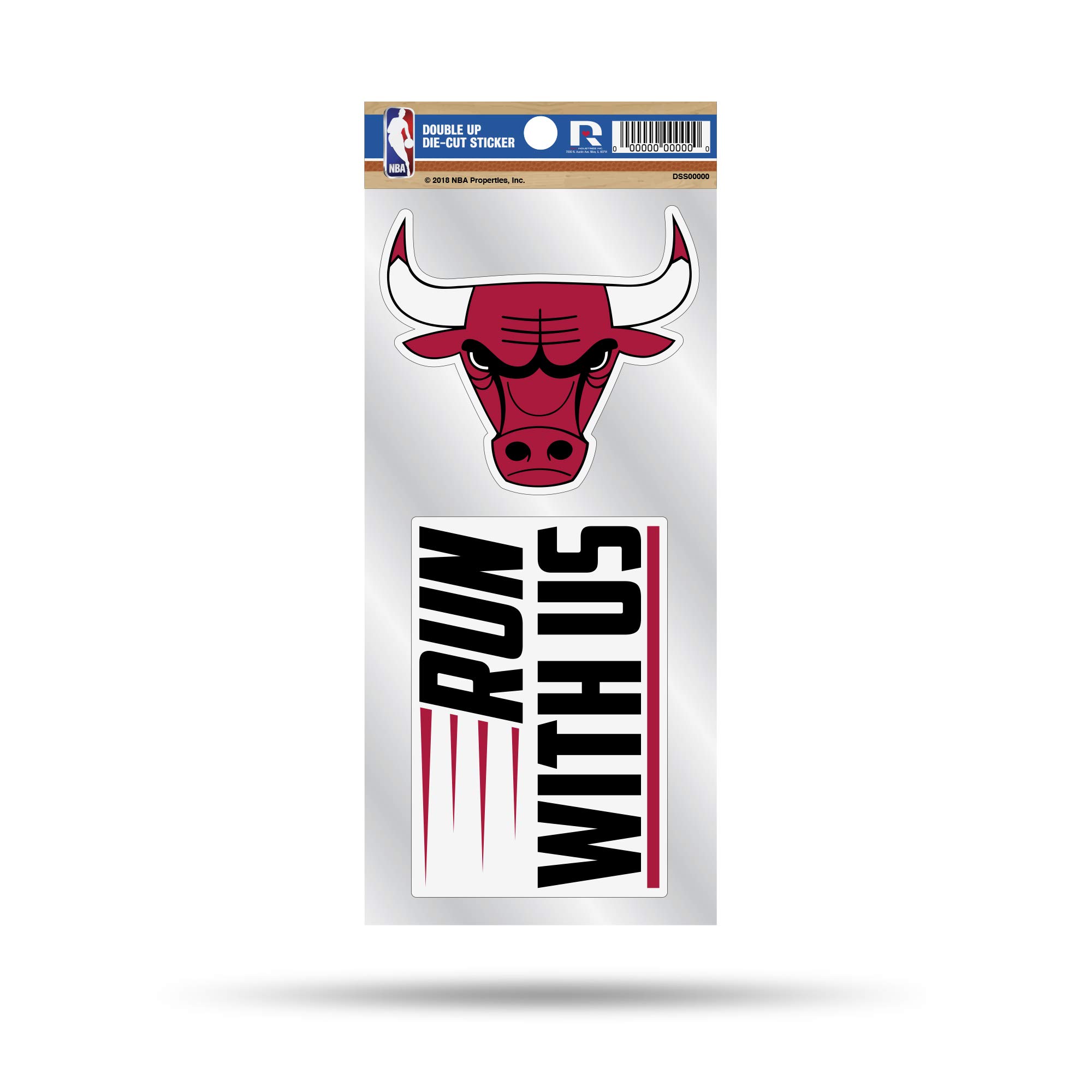 Rico IndustriesNBA Double Up Die Cut 2-Piece Sticker Sheet