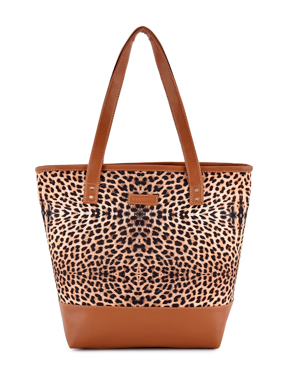 Lychee bags Women Canvas Print Blue Tote Bag